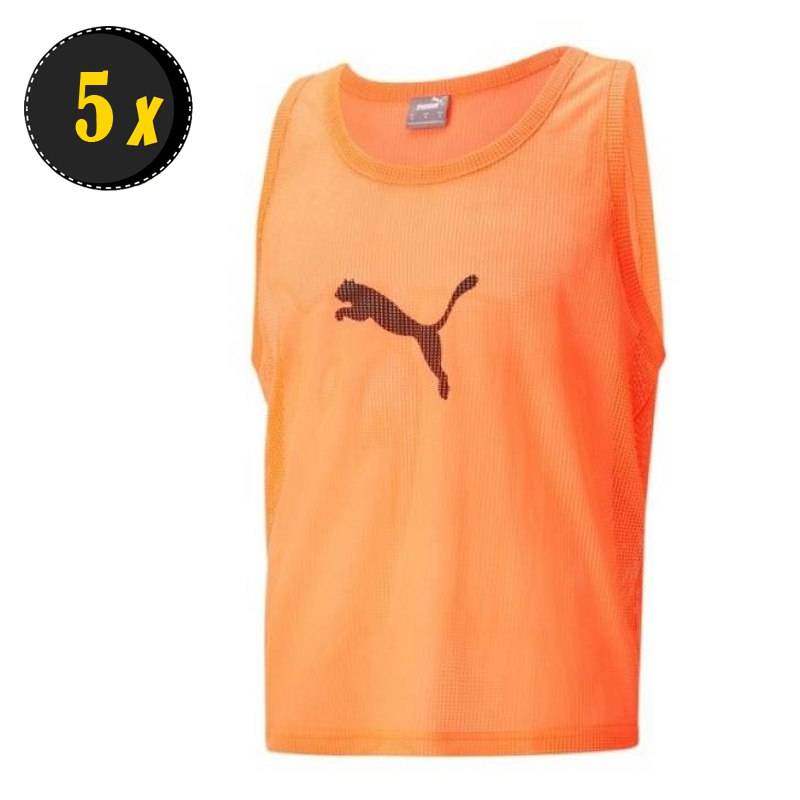 Манішка футбольна Puma Bib помаранчевий комплект 5 шт 657251-45, рис. 0