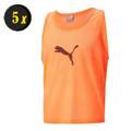 Манишка футбольная Puma Bib оранжевый комплект 5 шт 657251-45