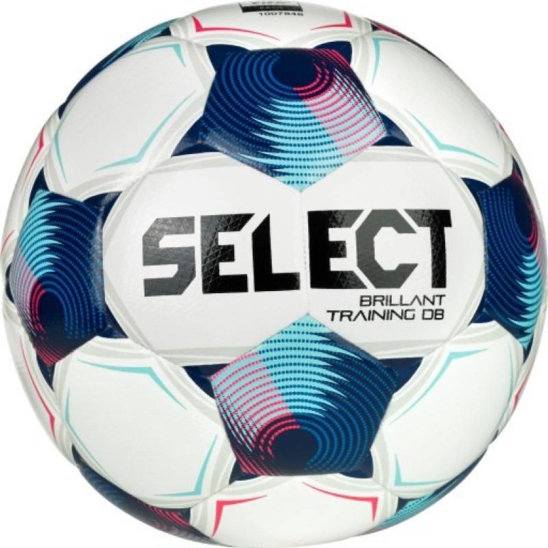Футбольний м'яч Select BRILLANT TRAINING DB V25 (FIFA BASIC) біло-синьо-рожевий 086415-002, рис. 0