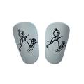 Щитки мини Beby 10*6 cm (чулок футболист) 140325-106-L12-W (белый), прев. 0