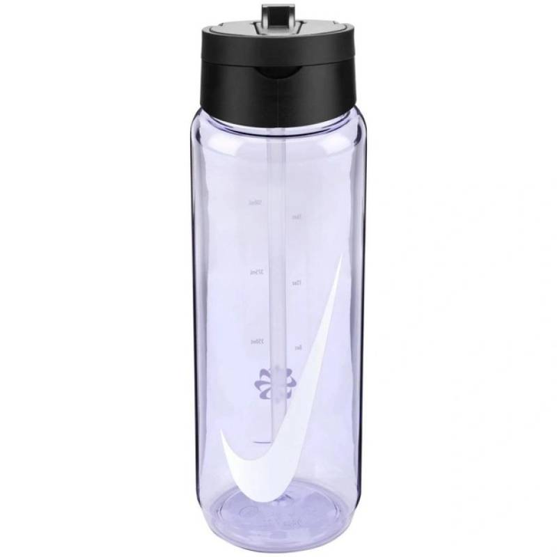 Бутылка для воды Nike TR RENEW RECHARGE STRAW BOTTLE 24 OZ 709 мл фиолетовая N.100.7642.503.24, рис. 0
