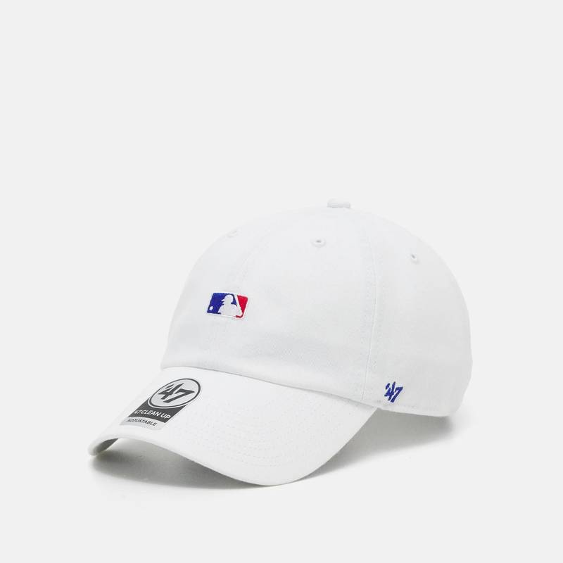 Кепка 47 Brand BATTER MAN LOGO BASE RUNNER білий Уні OSFA DT-MLB-BRMPS01WBP-WH, рис. 0