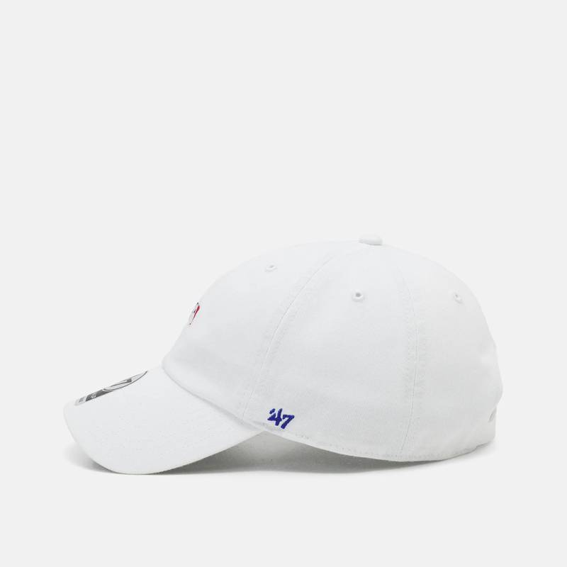 Кепка 47 Brand BATTER MAN LOGO BASE RUNNER білий Уні OSFA DT-MLB-BRMPS01WBP-WH, рис. 1