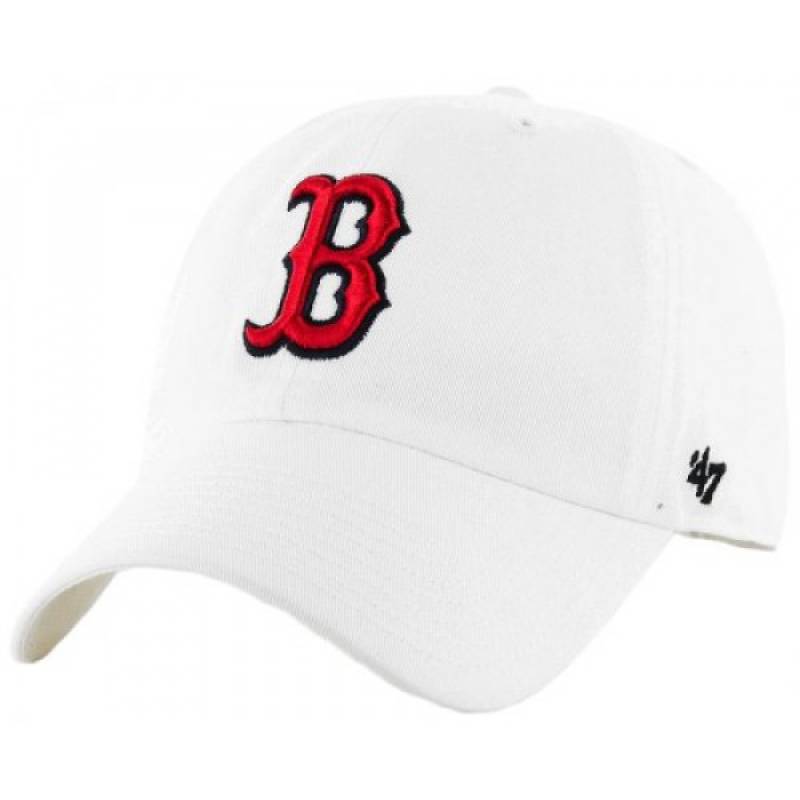 Кепка 47 Brand CLEAN UP RED SOX білий Уні OSFA DT-B-RGW02GWS-WH, рис. 0