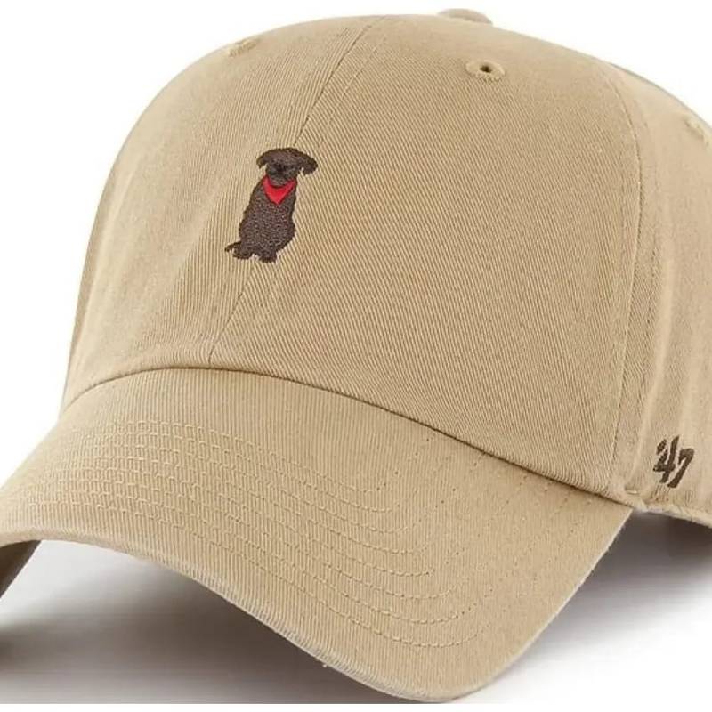 Кепка 47 Brand DOG BASE RUNNER ICON бежевий Уні One Size DT-BSRIC1411GWS-KH, рис. 0