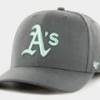Кепка 47 Brand DP OAKLAND ATHLETICS графіт, бірюзовий Уні OSFA DT-B-CLZOE18WBP-CC, прев. 0
