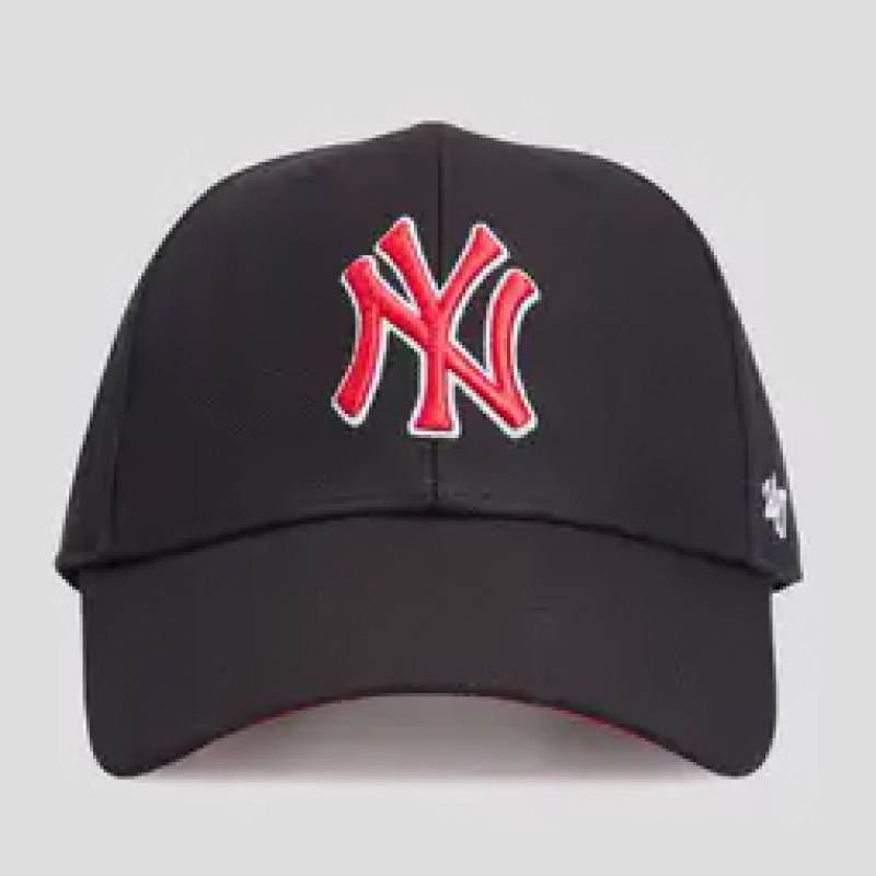 Кепка 47 Brand MLB NEW YORK YANKEES чорний, червоний Уні OSFA DT-B-SUMVP17WBP-BK, рис. 0