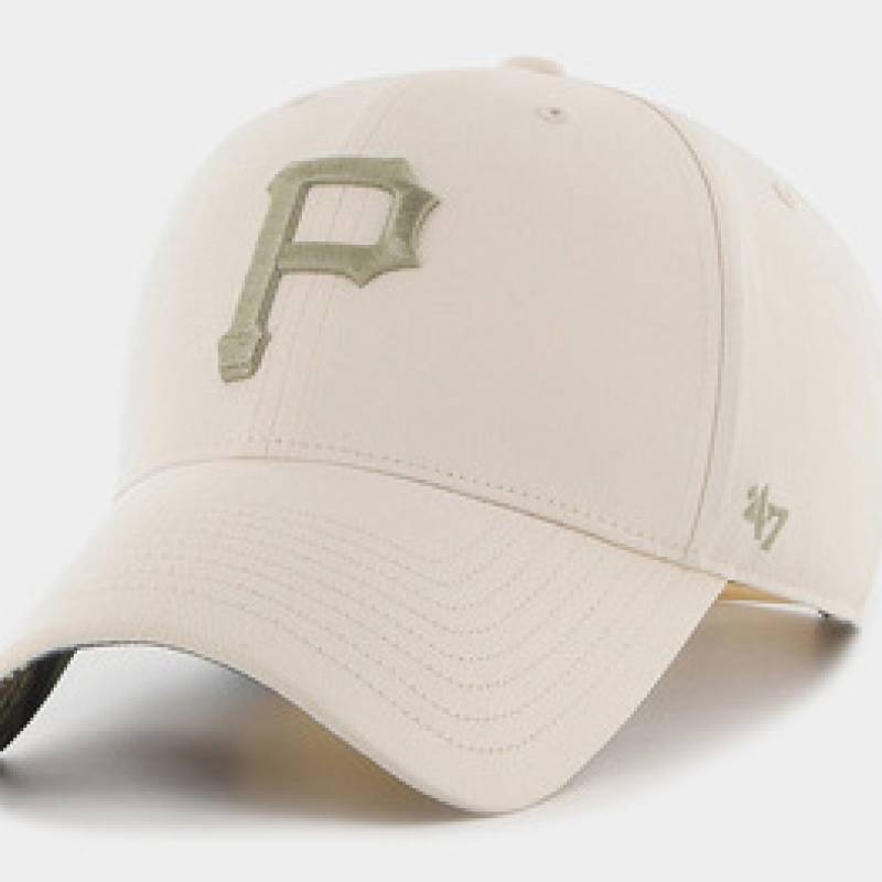 Кепка 47 Brand MLB PITTSBURGH PIRATES TROPIC бежевий Уні OSFA DT-TPCSP20CTP-NT, рис. 0