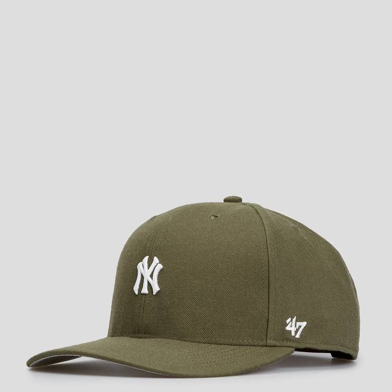 Кепка 47 Brand MVP DP YANKEES BASE RUNNER оливковий Уні OSFA DT-B-BRMDP17WBP-SW, рис. 1