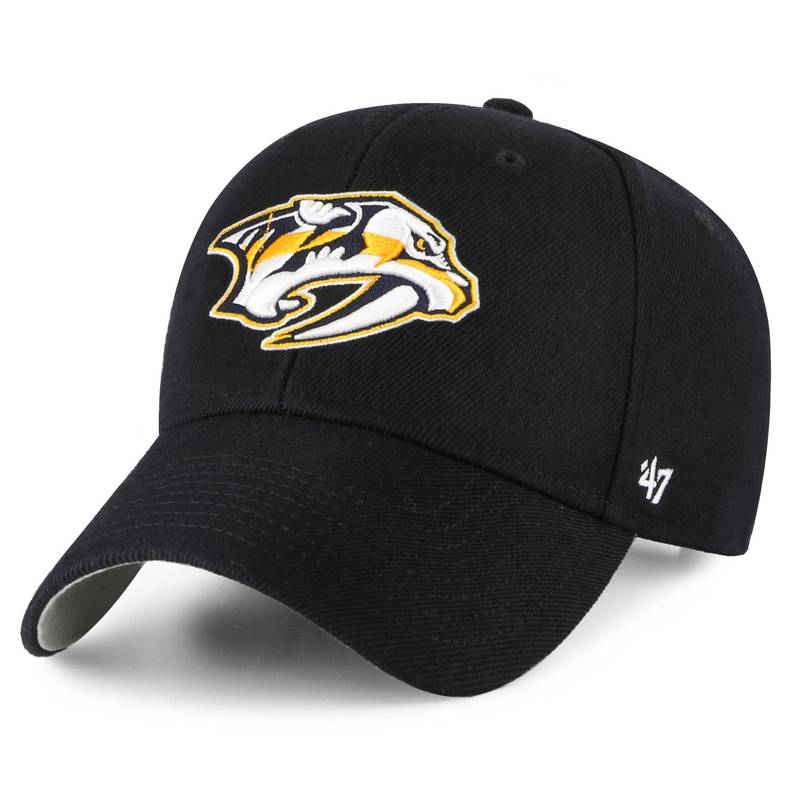 Кепка 47 Brand NASHVILLE PREDATORS чорний Уні OSFA DT-H-MVP30WBV-BKD, рис. 0
