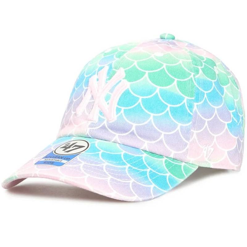 Кепка 47 Brand NEW YORK YANKEES MERMAID мультиколор Діт One Size DT-MRMMD17GWS-TF_JR, рис. 0