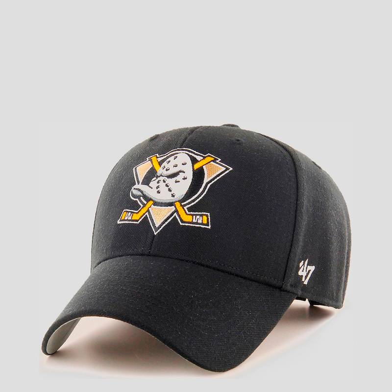 Кепка 47 Brand NHL ANAHEIM DUCK чорний, сірий Уні OSFA DT-H-MVP25WBV-BKI, рис. 0