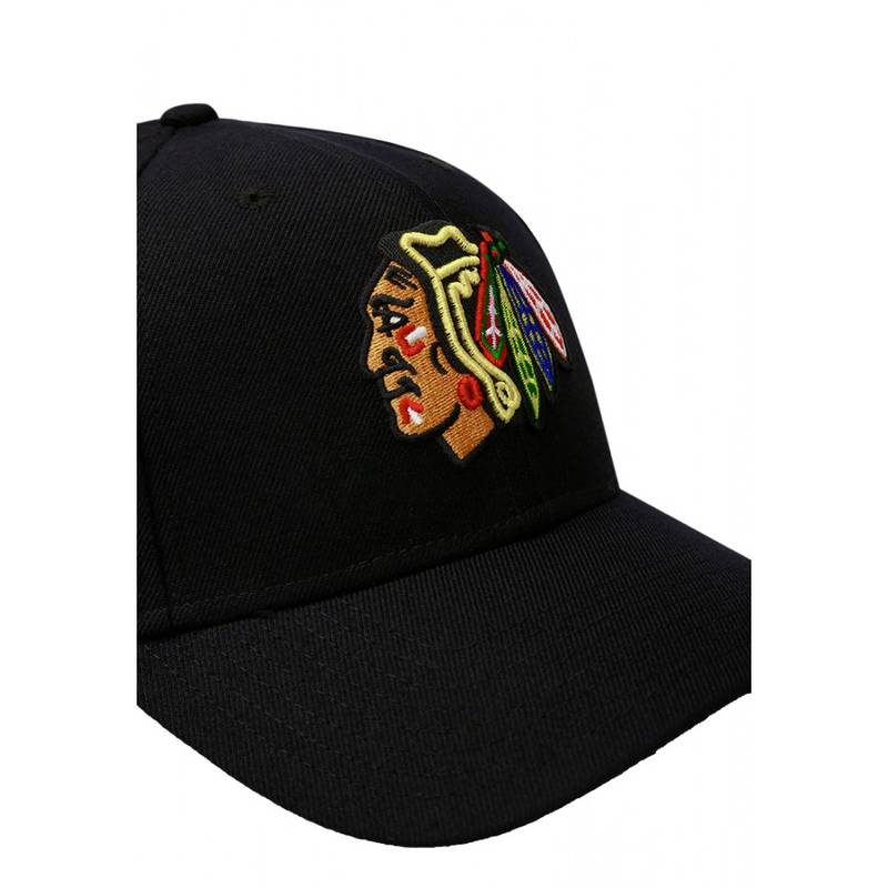 Кепка 47 Brand NHL CHICAGO BLACKHAWKS чорний, сірий Уні OSFA DT-H-MVP04WBV-BKA, рис. 1