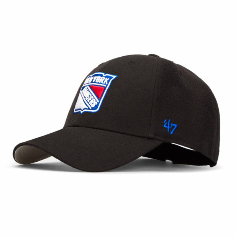 Кепка 47 Brand NHL NEW YORK RANGERS чорний, сірий Уні OSFA DT-H-MVP13WBV-BKB, рис. 0