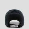 Кепка 47 Brand NHL SAN JOSE SHARKS чорний, сірий Уні OSFA DT-H-MVP22WBV-BK, прев. 1