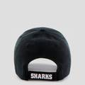 Кепка 47 Brand NHL SAN JOSE SHARKS чорний, сірий Уні OSFA DT-H-MVP22WBV-BK, прев. 1