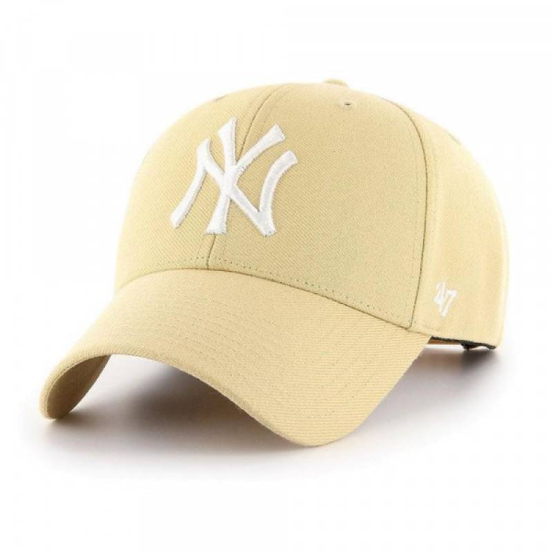 Кепка 47 Brand NY YANKEES золотий Уні OSFA DT-B-MVPSP17WBP-LG, рис. 0