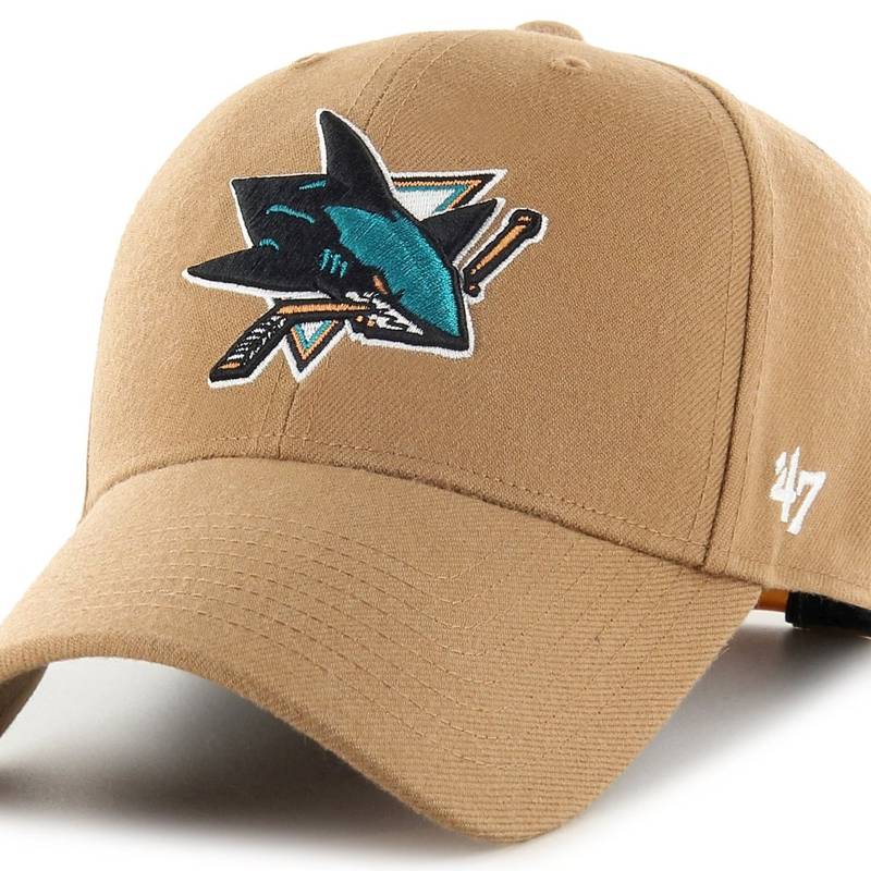 Кепка 47 Brand SAN JOSE SHARKS карамельний Уні OSFA DT-H-MVPSP22WBP-QL, рис. 0