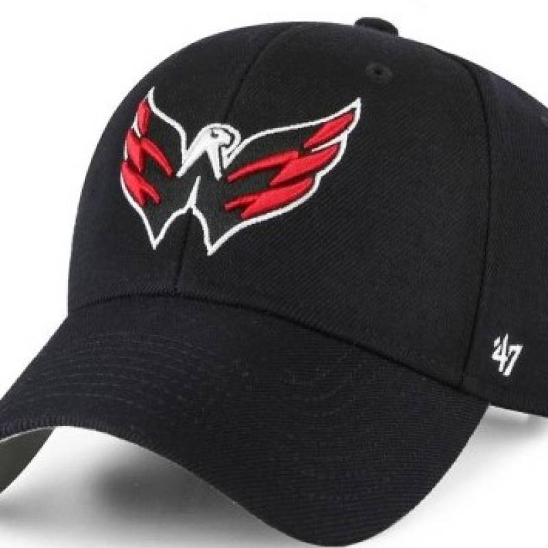 Кепка 47 Brand WASHINGTON CAPITALS чорний Уні OSFA DT-H-MVP20WBV-BKB, рис. 0