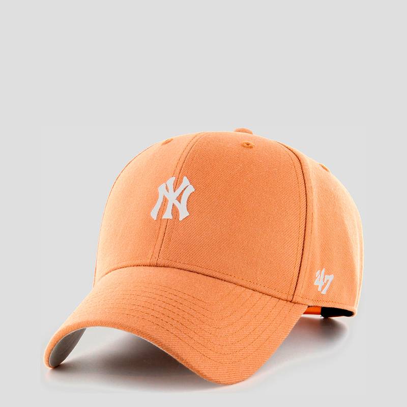 Кепка 47 Brand YANKEES BASE RUNNER SNAP світло-помаранчевий Уні OSFA DT-B-BRMPS17WBP-QL, рис. 0