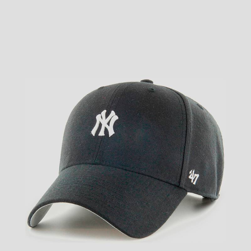 Кепка 47 Brand YANKEES BASE RUNNER SNAP чорний, сірий Уні OSFA DT-B-BRMPS17WBP-BKA, рис. 0