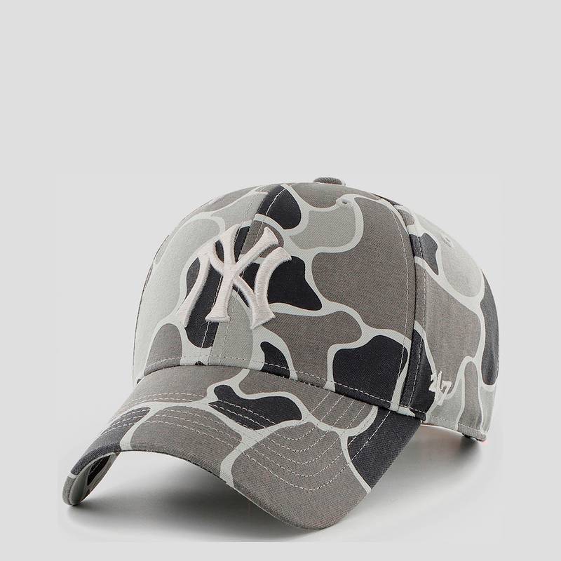 Кепка 47 Brand YANKEES DUCK CAMO SNAP сірий камуфляж Уні OSFA DT-B-DCKSM17GWP-UZ, рис. 0