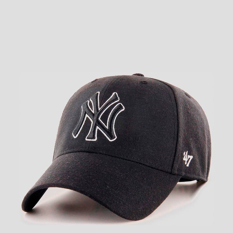 Кепка 47 Brand YANKEES SNAPBACK чорний Уні OSFA DT-B-MVPSP17WBP-BKC, рис. 0