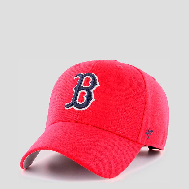 Кепка MVP 47 Brand BOSTON RED SOX WOOL червоний, сірий Уні OSFA DT-B-MVP02WBV-RD, рис. 0