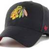 Кепка MVP 47 Brand CHIACGO BLACKHAWKS BALLPARK S чорний Уні One Size DT-BLPMS04WBP-BKB, прев. 0