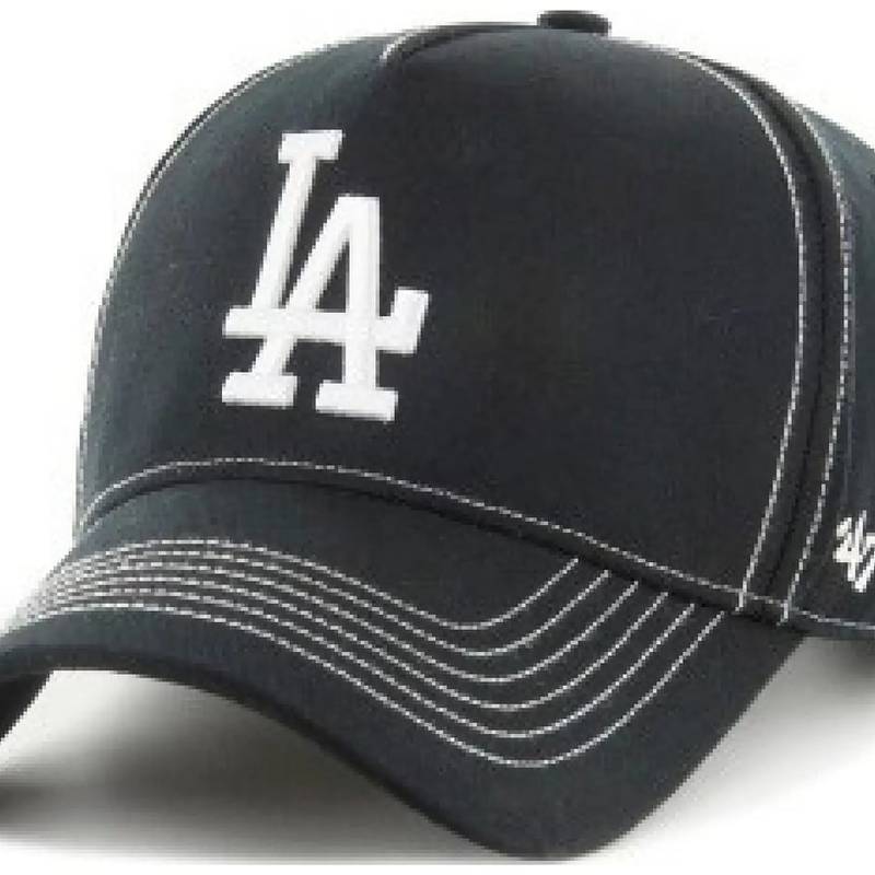 Кепка MVP 47 Brand LOS ANGELES DODGERS CONTRAST S чорний Уні One Size DT-CONDT12GWS-BK, рис. 0
