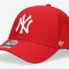 Кепка MVP 47 Brand YANKEES, YANKEES червоний, сірий Уні OSFA DT-B-MVP17WBV-RD, прев. 0