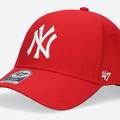 Кепка MVP 47 Brand YANKEES, YANKEES червоний, сірий Уні OSFA DT-B-MVP17WBV-RD, прев. 0