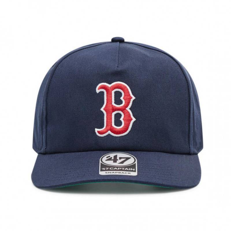Кепка-snapback  47 Brand BOSTON RED SOX CAPTAIN DTR темно-синій, зелений Уні OSFA DT-B-NTSKT02GWP-NY, рис. 2
