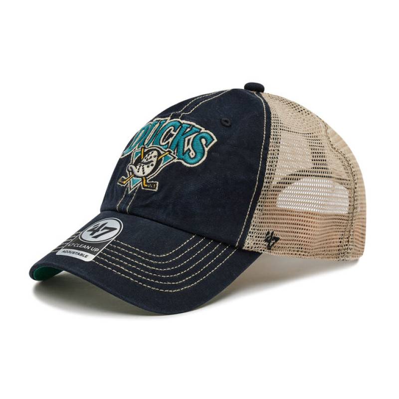 Кепка-тракер 47 Brand ANAHEIM DUCKS TUSCALOOSA чорний, бежевий Уні OSFA DT-H-TSCLA25LAP-VBC, рис. 0