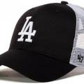 Кепка-тракер 47 Brand LA DODGERS BRANSON MESH чорний, білий Уні One Size DT-B-BRANS12CTP-BKC, прев. 0