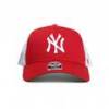 Кепка-тракер 47 Brand NEW YORK YANKEES червоний, білий, зелений Уні OSFA DT-B-BRANS17CTP-RD, прев. 2