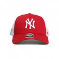 Кепка-тракер 47 Brand NEW YORK YANKEES червоний, білий, зелений Уні OSFA DT-B-BRANS17CTP-RD, прев. 2