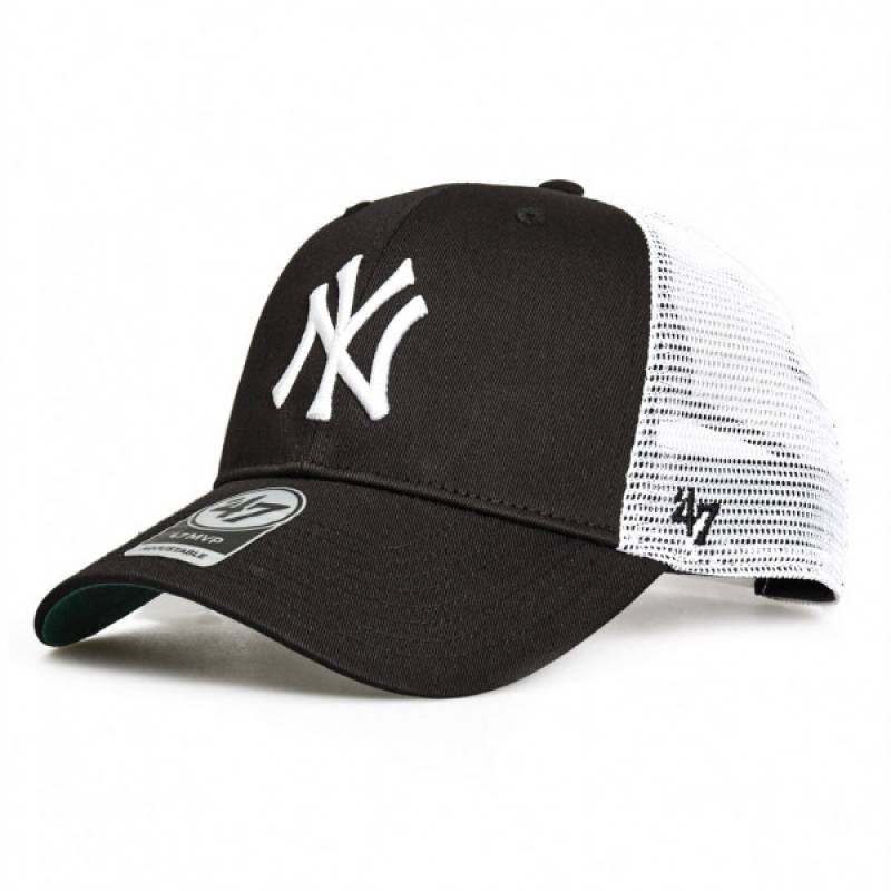 Кепка-тракер 47 Brand NEW YORK YANKEES чорний, білий Уні OSFA DT-B-BRANS17CTP-BK, рис. 0