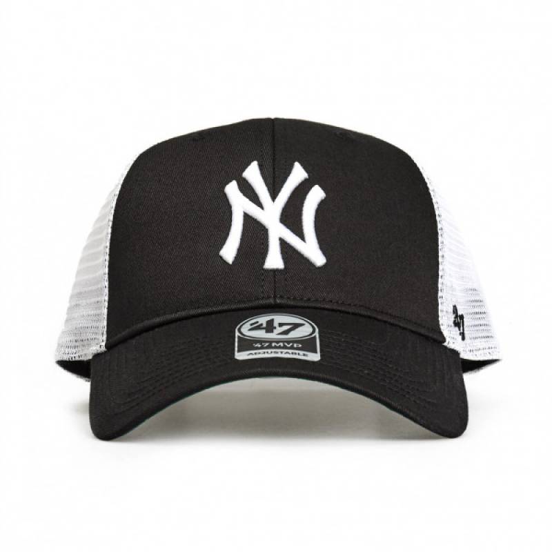 Кепка-тракер 47 Brand NEW YORK YANKEES чорний, білий Уні OSFA DT-B-BRANS17CTP-BK, рис. 2