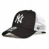 Кепка-тракер 47 Brand NEW YORK YANKEES чорний, білий Уні OSFA DT-B-BRANS17CTP-BK, прев. 0