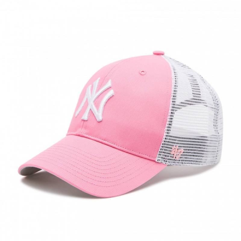 Кепка-тракер 47 Brand NY YANKEES ROSE BRANSON MESH рожевий, сірий Уні OSFA DT-B-BRANS17CTP-RSA, рис. 0
