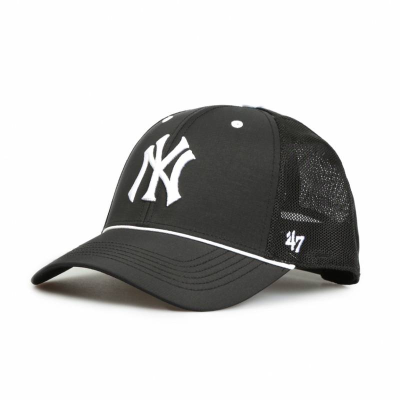 Кепка-тракер 47 Brand NY YANKEES чорний Уні OSFA DT-B-BRPOP17BBP-BK, рис. 0
