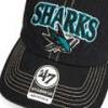 Кепка-тракер 47 Brand SAN JOSE SHARKS чорний, пісочний, зелений Уні OSFA DT-H-TSCLA22LAP-VB, прев. 3