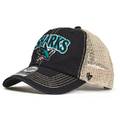 Кепка-тракер 47 Brand SAN JOSE SHARKS чорний, пісочний, зелений Уні OSFA DT-H-TSCLA22LAP-VB, прев. 0