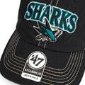 Кепка-тракер 47 Brand SAN JOSE SHARKS чорний, пісочний, зелений Уні OSFA DT-H-TSCLA22LAP-VB, прев. 3