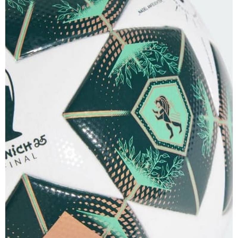 М'яч футбольний Adidas UCL LGE білий, зелений Уні 4 DT-JH1296, рис. 2