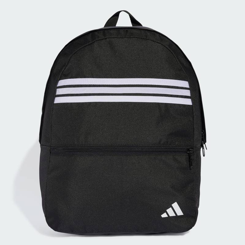 Рюкзак Adidas CLASSIC BACK-TO-SCHOOL STRIPES BACKPACK 27.5L чорний, білий Уні 15x31x44 см DT-JD9564, рис. 0