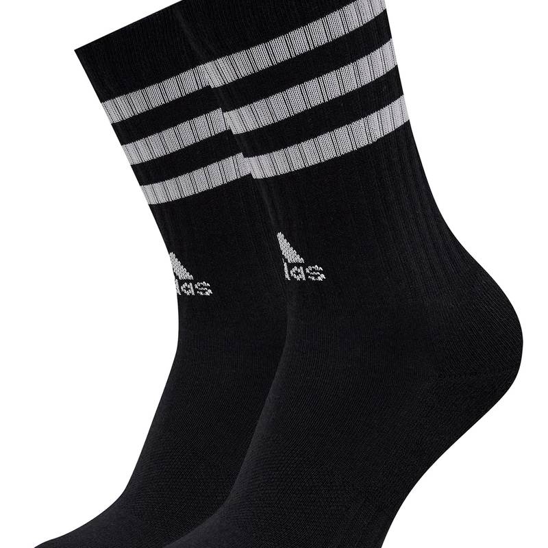 Шкарпетки Adidas 3S C SPW CRW 3P білий, сірий, чорний Уні L (43-45) DT-IC1323 (3 пари), рис. 1