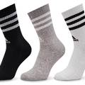 Шкарпетки Adidas 3S C SPW CRW 3P білий, сірий, чорний Уні L (43-45) DT-IC1323 (3 пари), прев. 0