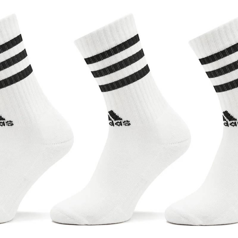 Шкарпетки Adidas 3S C SPW CRW 3P білий, чорний Уні L (43-45) DT-HT3458, рис. 0